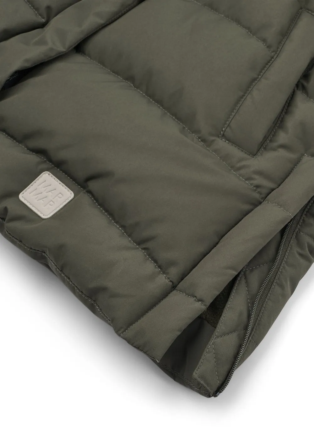 MarMar Oxford Coat dunjakke Dark Moss dun