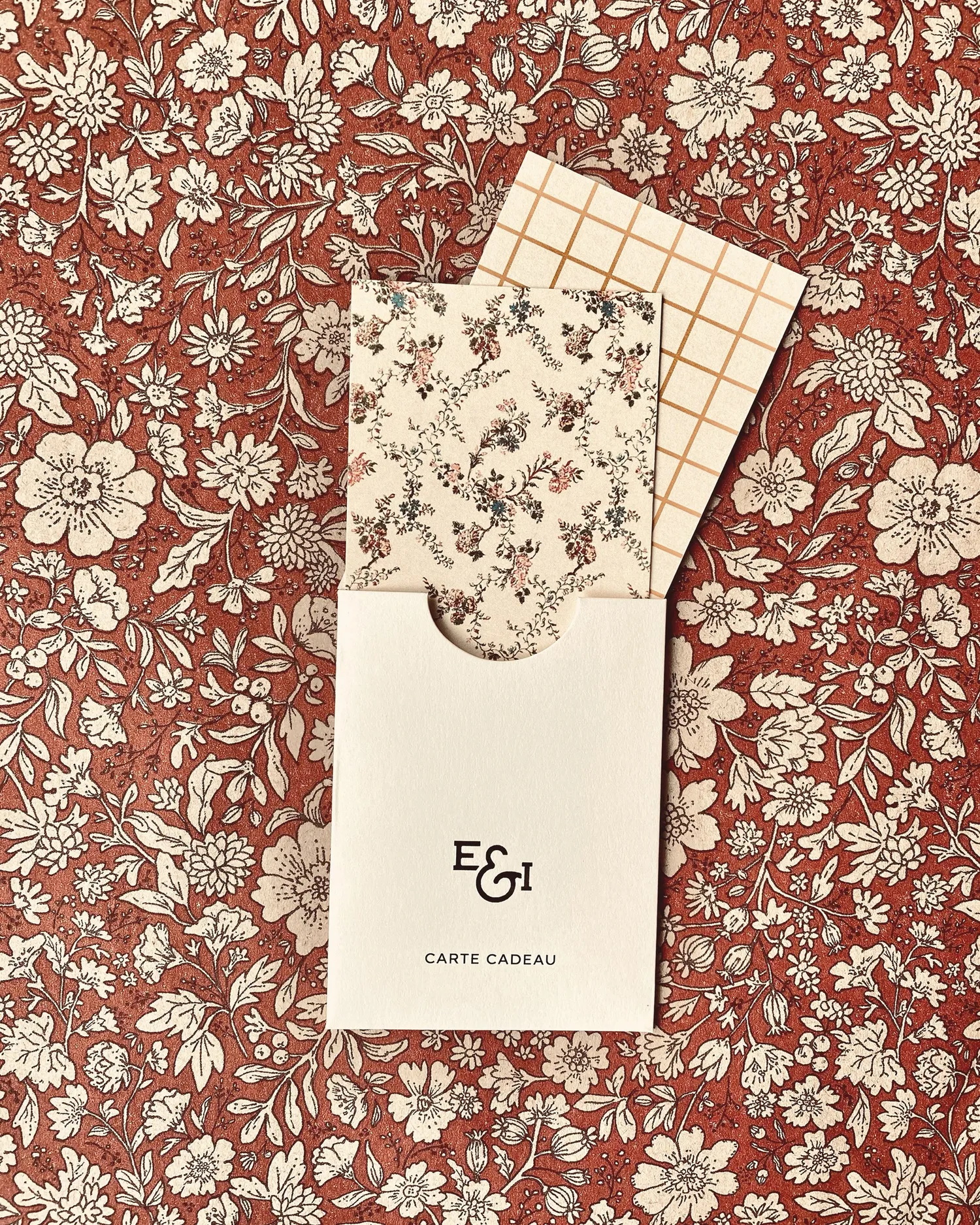 Emile et Ida gavekort fysisk orchid kuvert