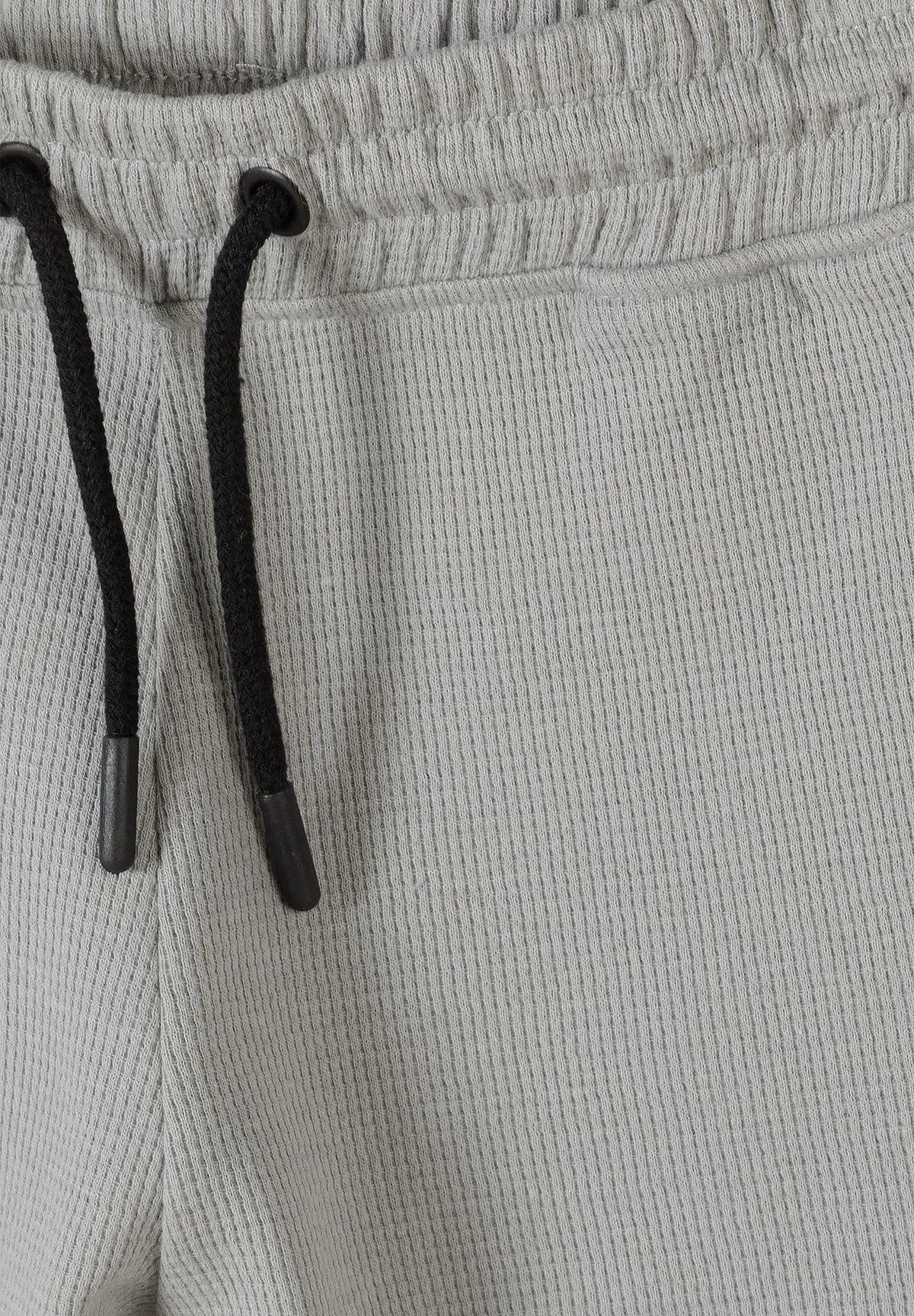 Minoti 44893 sæt lysegrå 104 waffle T-shirt