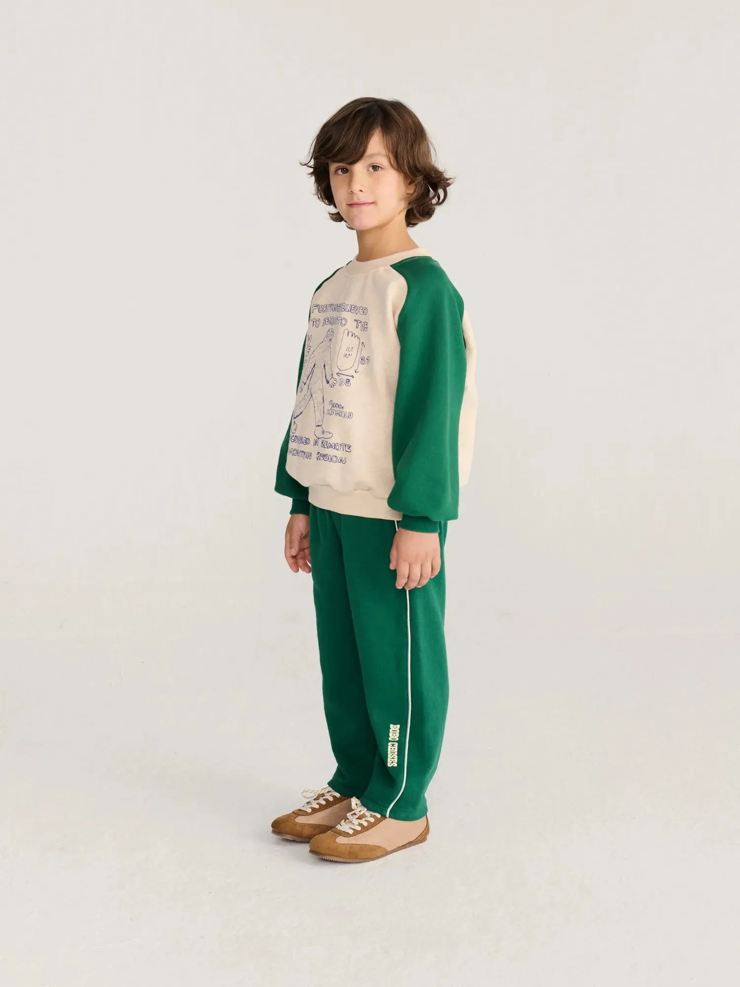 Bobo Choses Mr. Footish sweatshirt offwhite