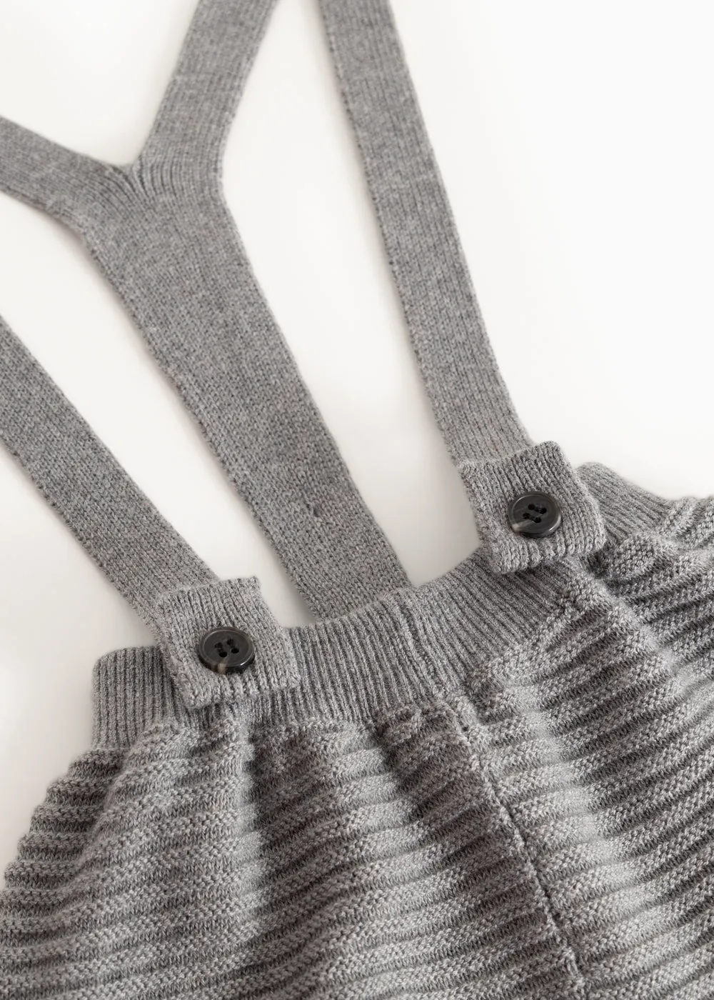 MarMar Perrin strikbukser Grey Melange med seler