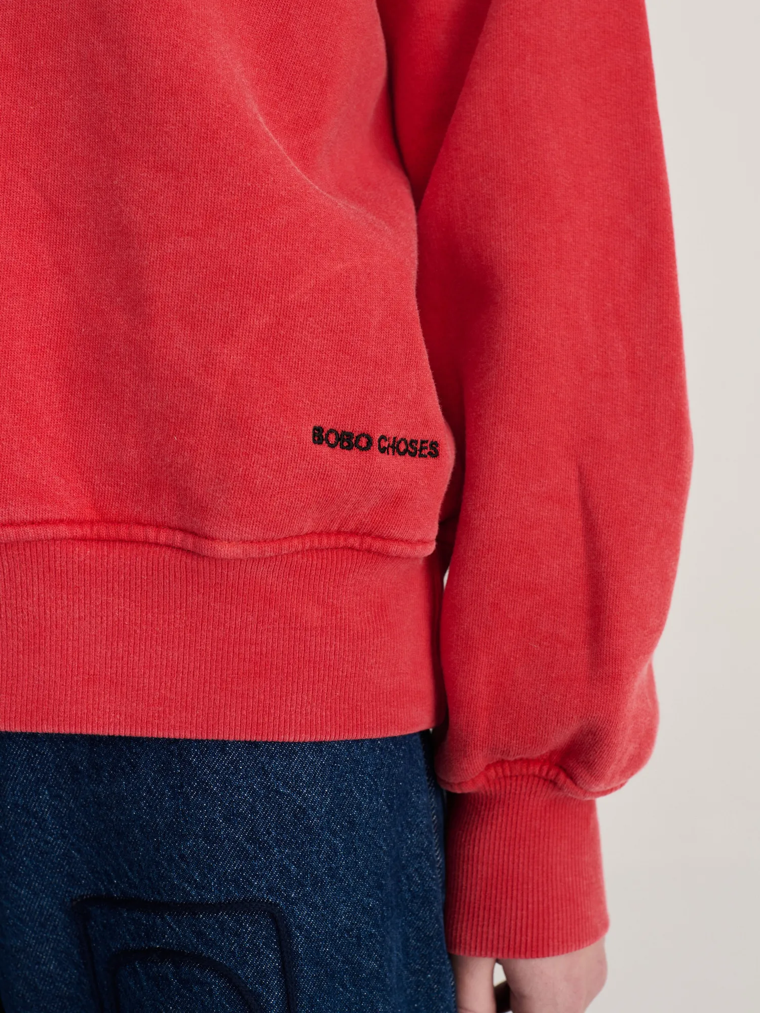 Bobo Choses Hidden monster sweatshirt rød løs