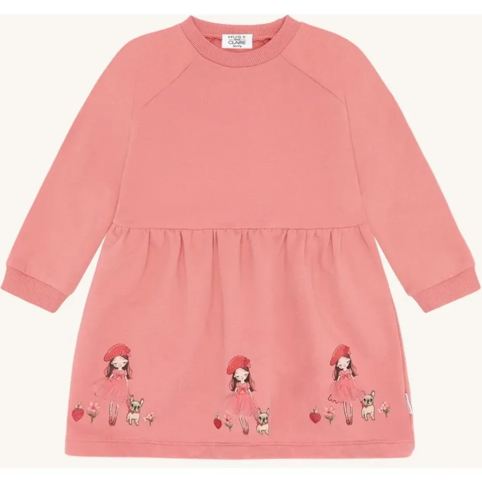 Hust & Claire Donna French Girl kjole Sorbet bomuld