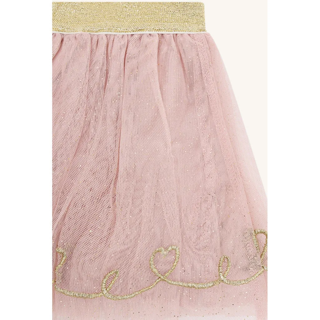 Hust & Claire HCNinna Tulle nederdel dusty rose tyl