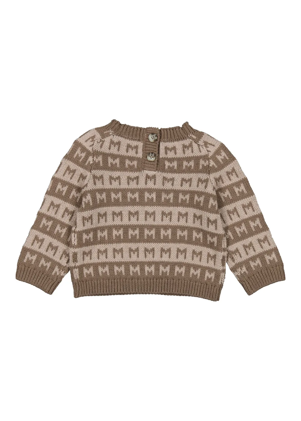 MarMar Copenhagen Talmi B strikbluse Terre Stripe mønsterstrik