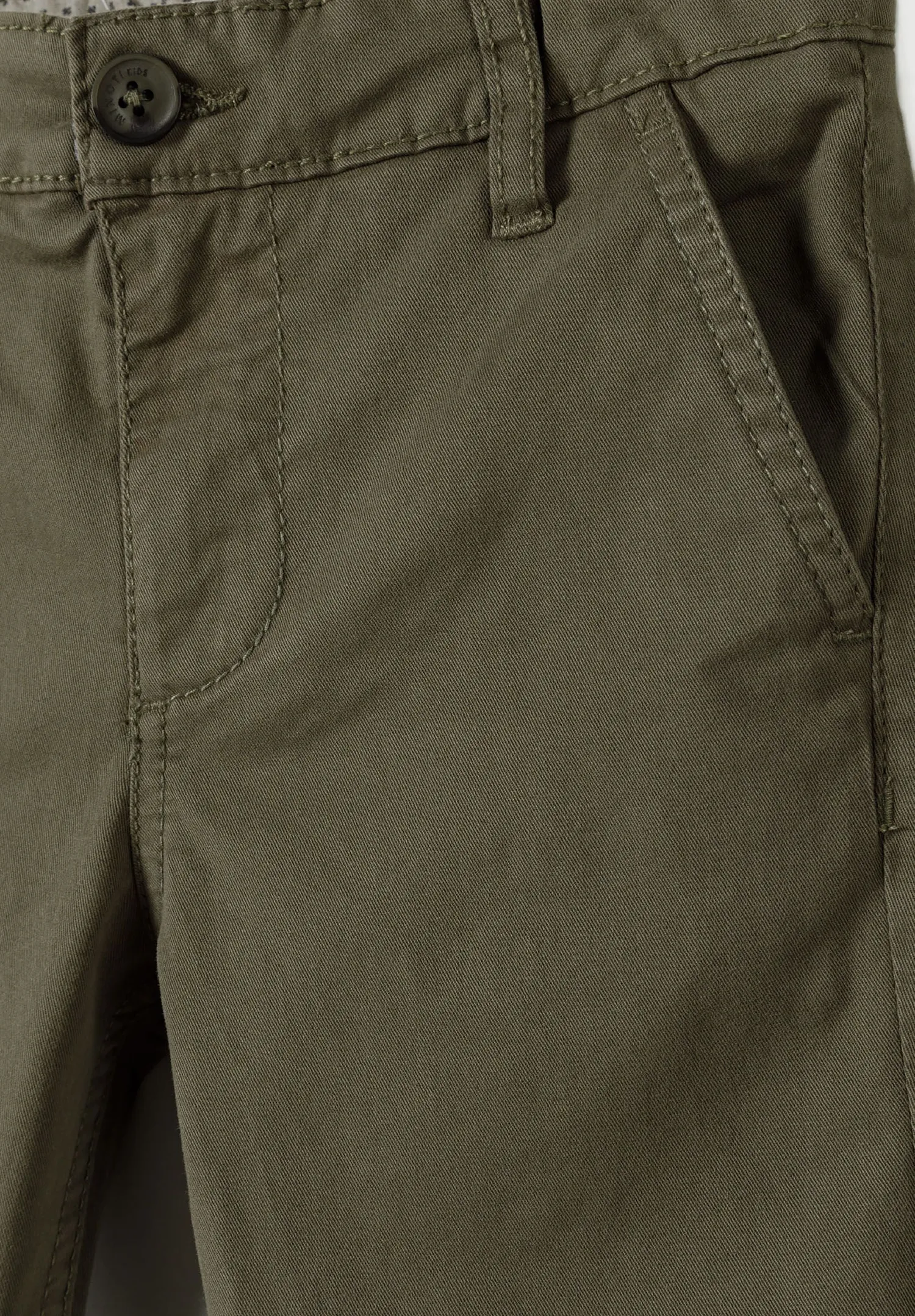 Minoti 43801 chinobukser khaki str 122 elastan