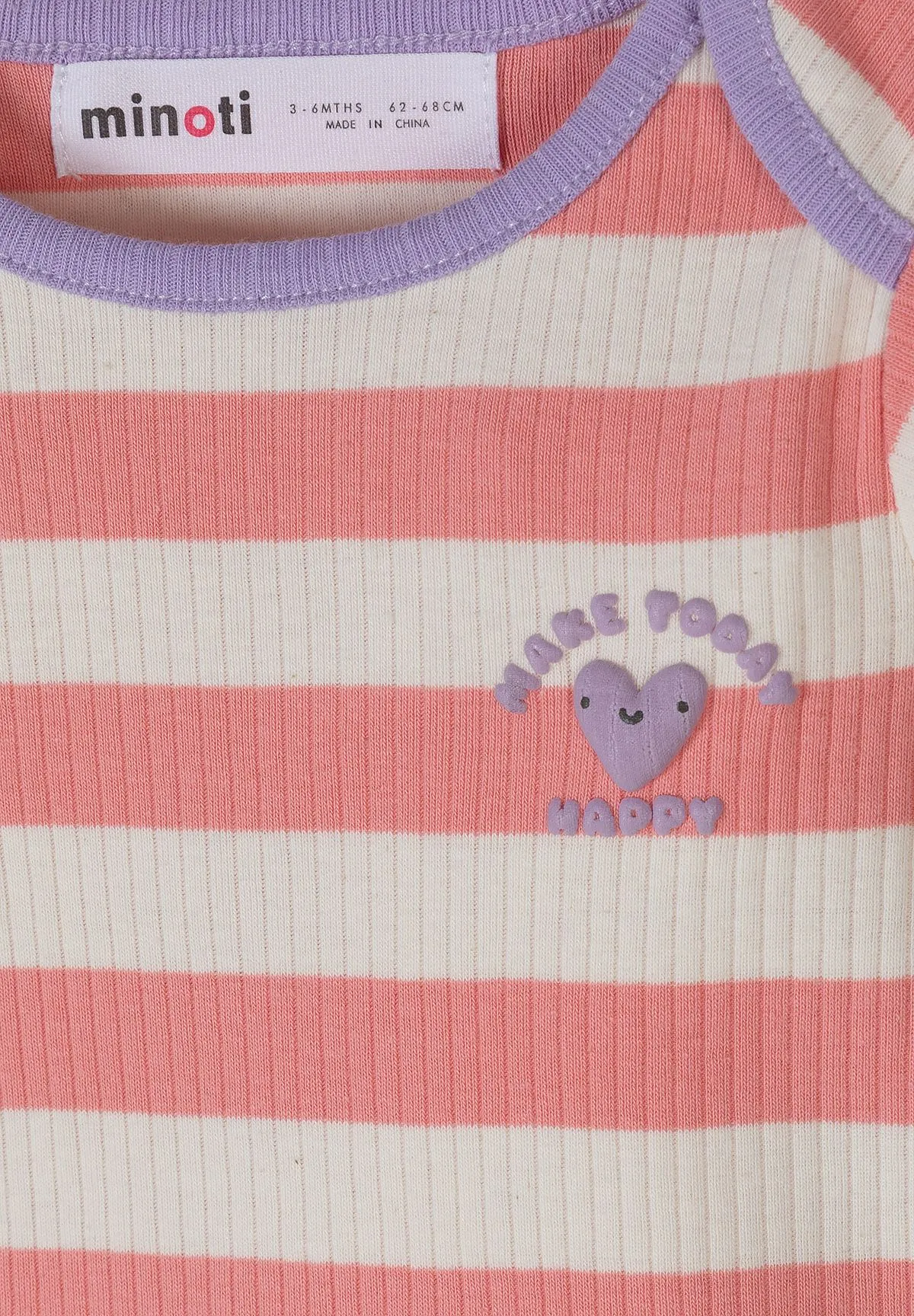 Minoti 44543 rib-body 3-pak pastel til piger