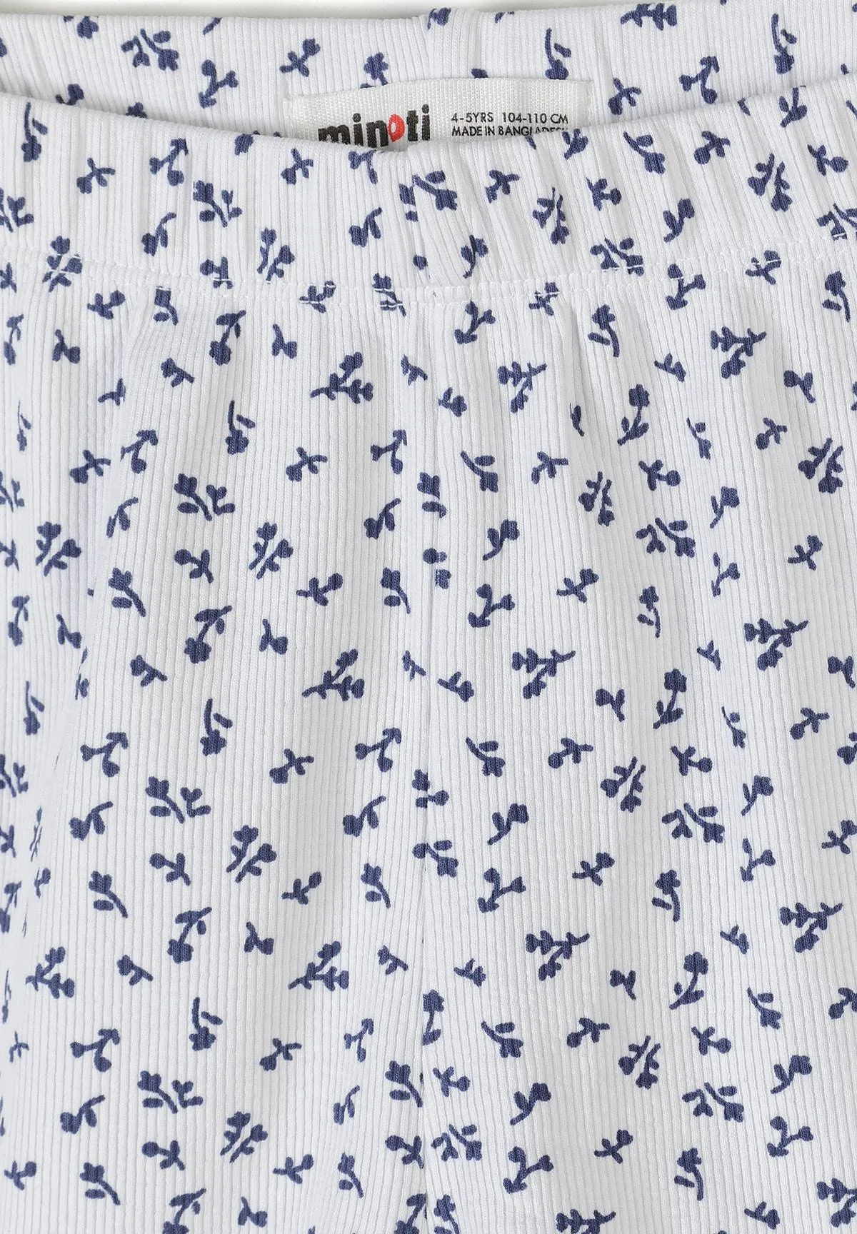 Minoti 44901 pyjamas til piger 2-pak bomuld rib