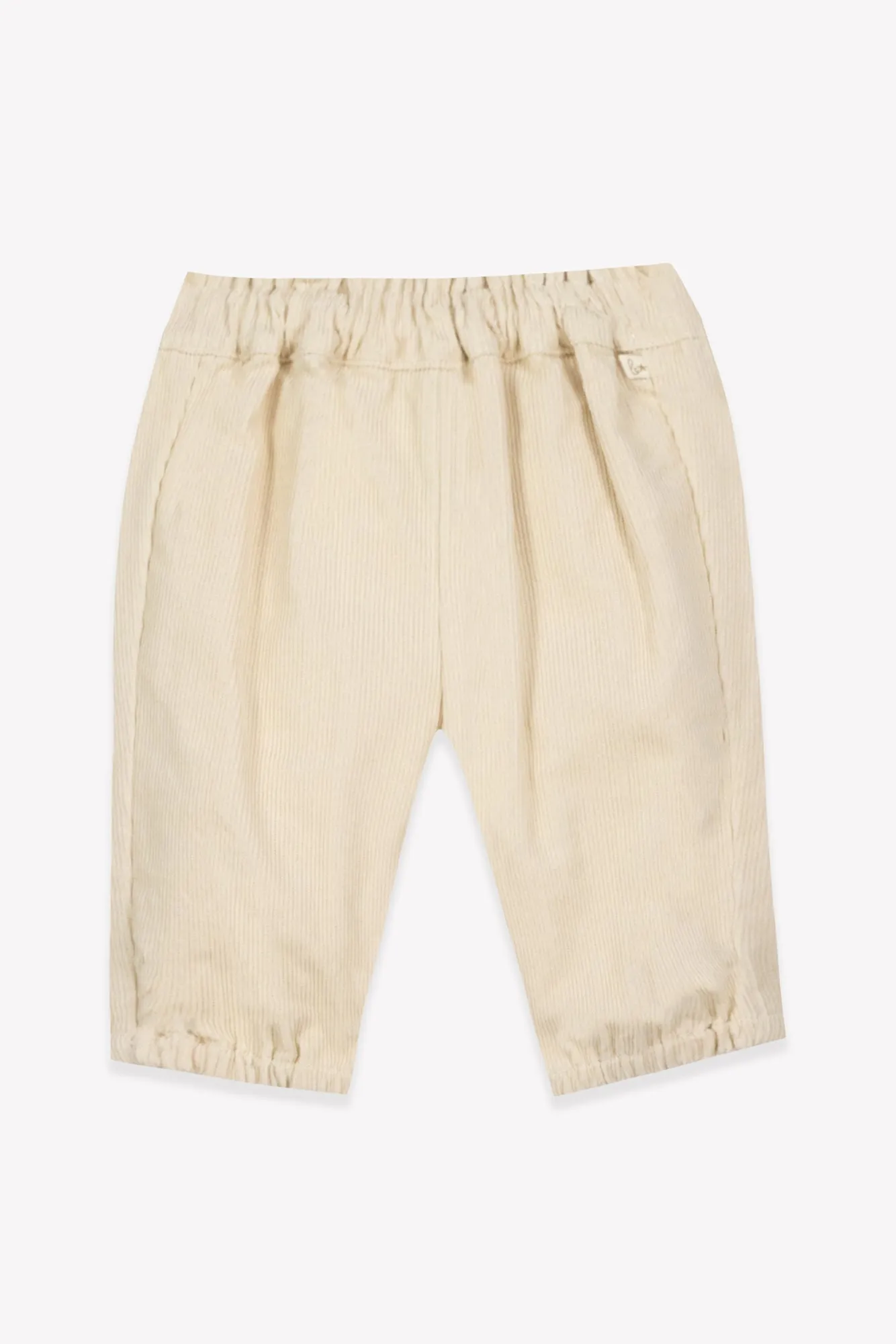 Bonton Biscotte bukser Milk bomuldsvelour