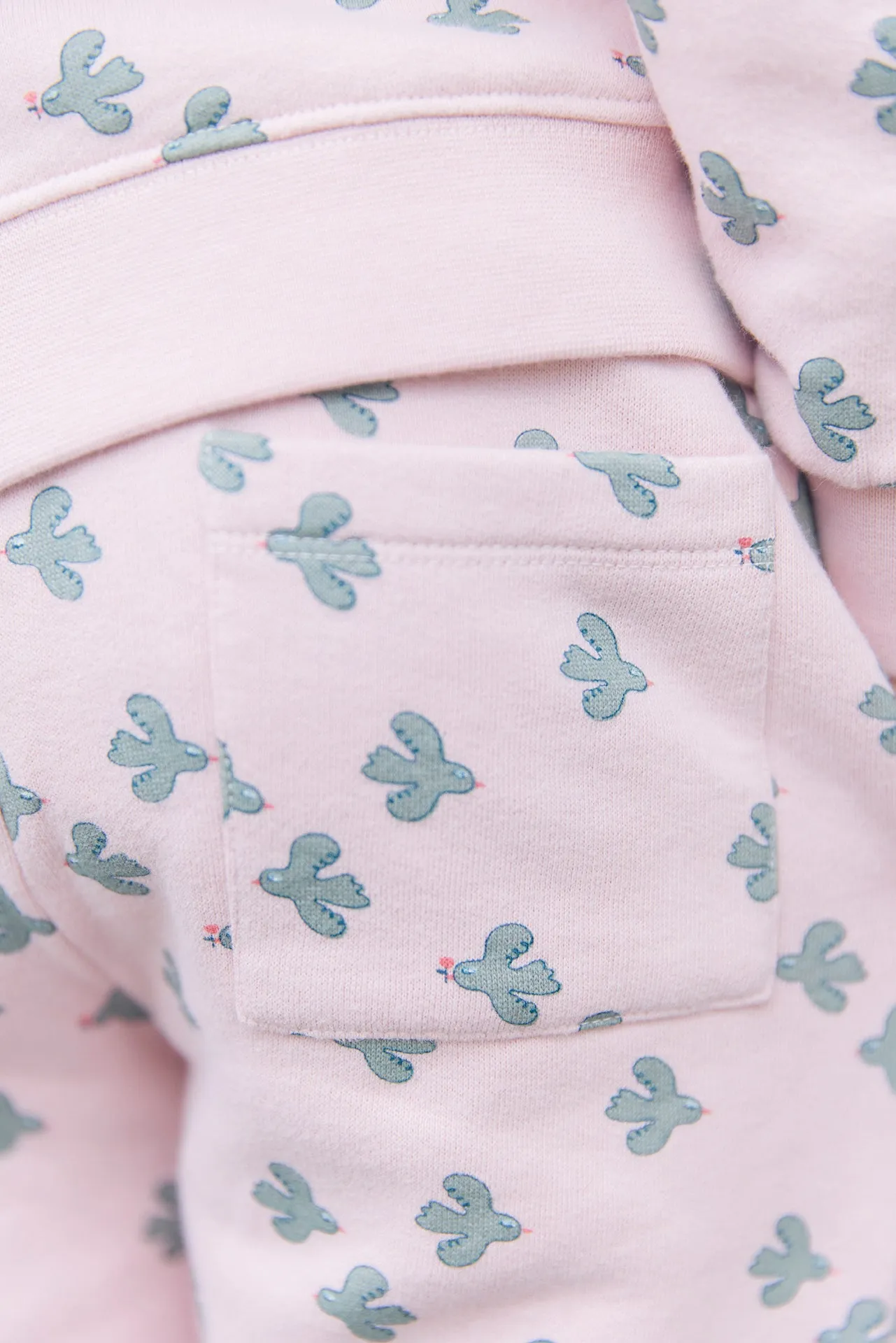 Bonton Lolito Birdy Joggingbukser rosa fugle
