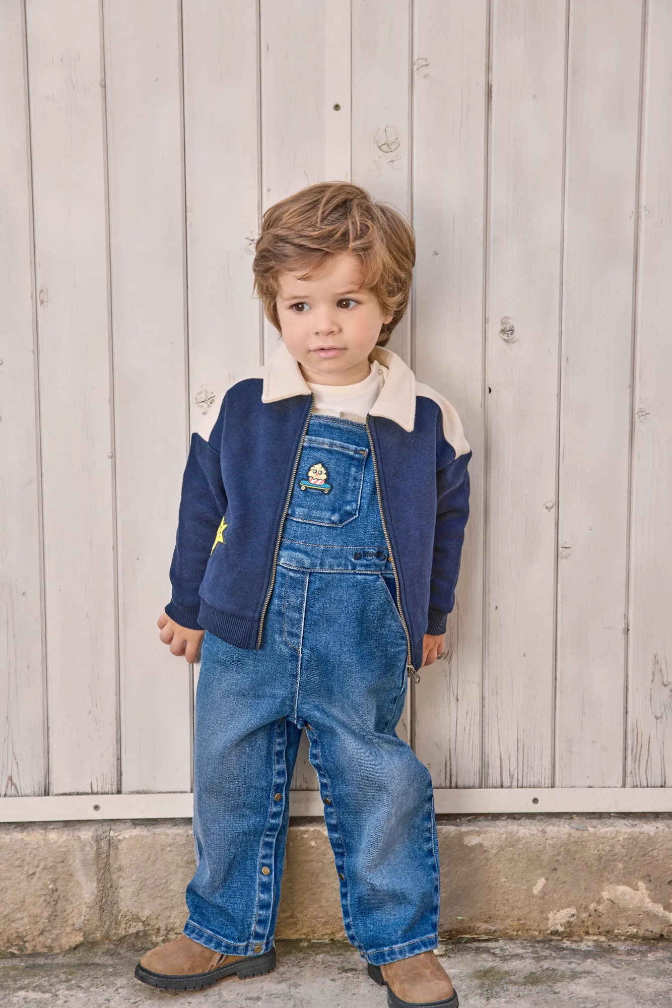 Bonton Micare smækbukser denim bomuld