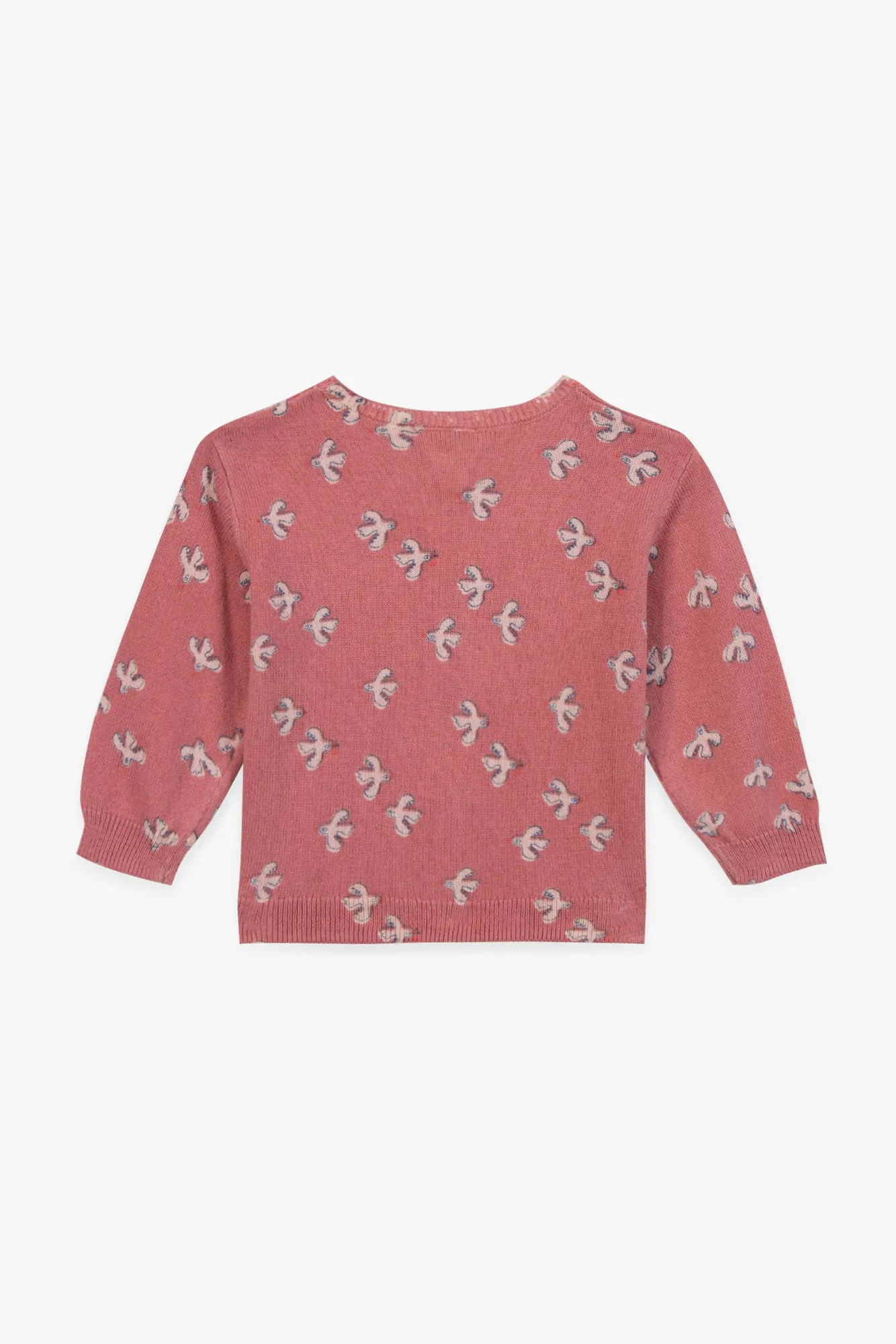 Bonton Lilet Little Birdy cardigan fugleprint pige