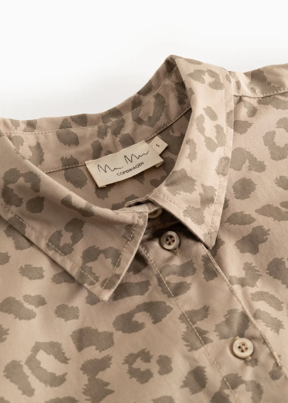 MarMar Telo W skjorte Washed Leo leopard