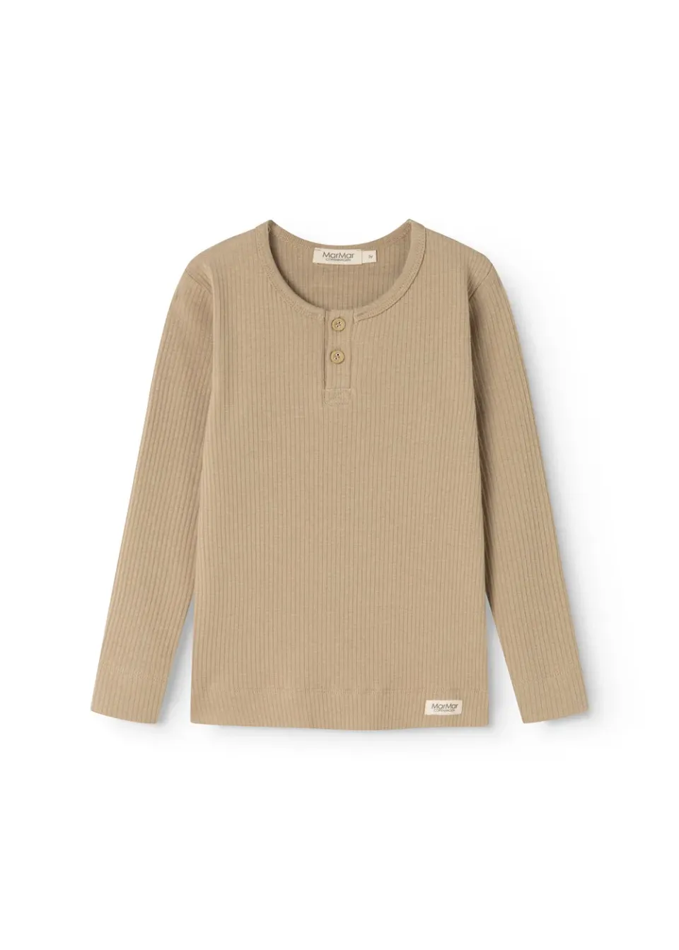 MarMar Tee LS langærmet t-shirt Muddy modal 68-152