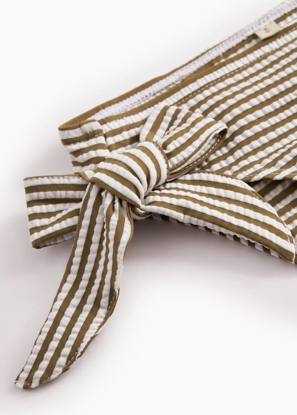MarMar Swiir Pants bikinitrusser Dark Bronze Stripe