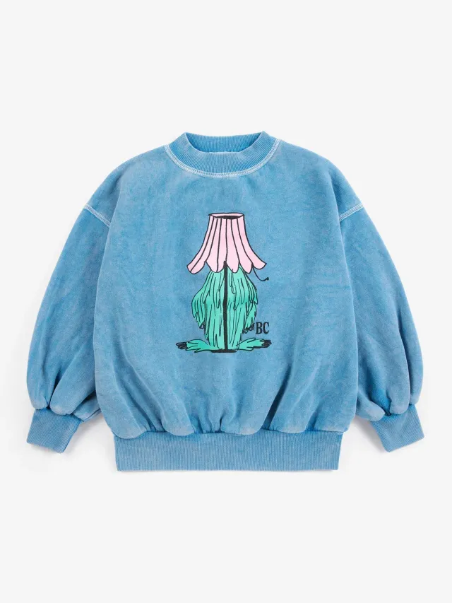 Bobo Choses Hidden Monster sweatshirt blå 2-3 år