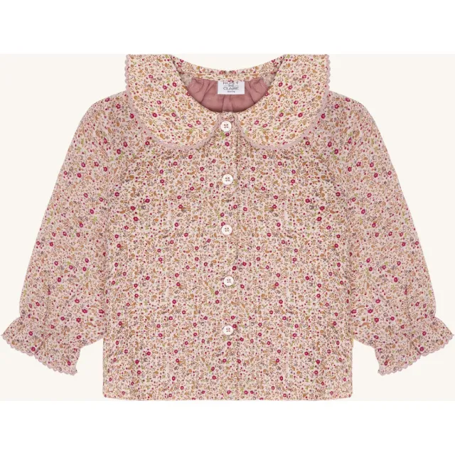 Hust & Claire HCRoselyn skjorte Hushed Pink blomst