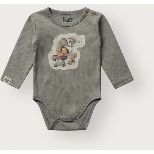 Hust & Claire HCBuster body Forest Fog dyr