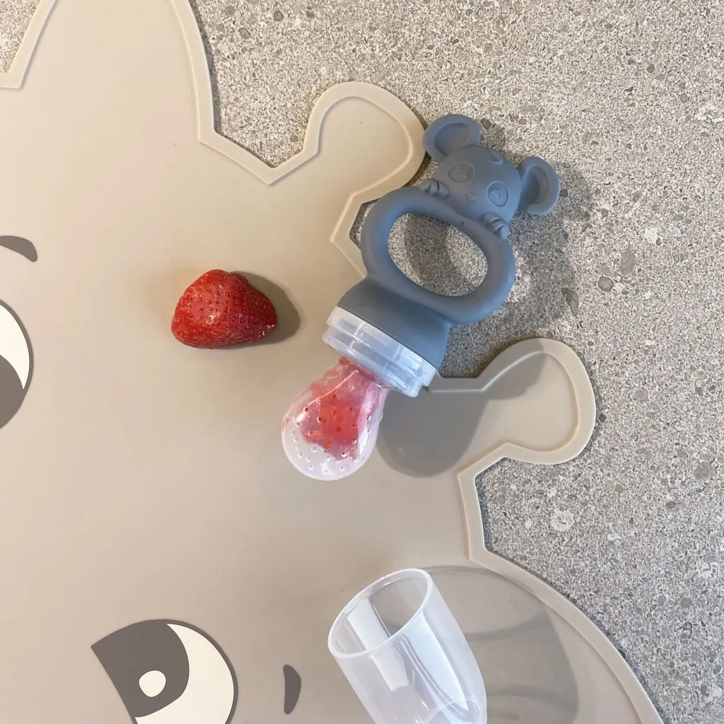 nuuroo Lauge suttehoveder frugtsut Transparent 6x4,5 silikone