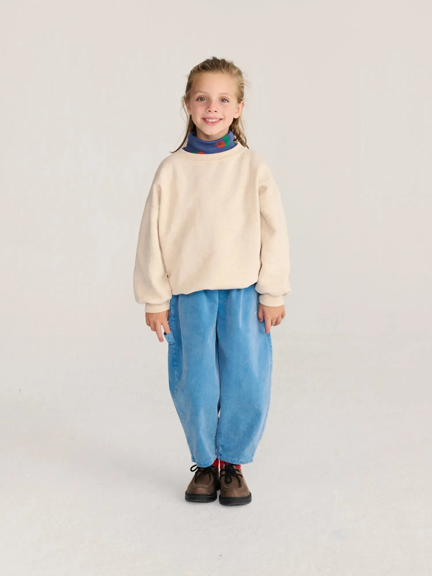 Bobo Choses Beast sweatshirt sweattrøje beige løs
