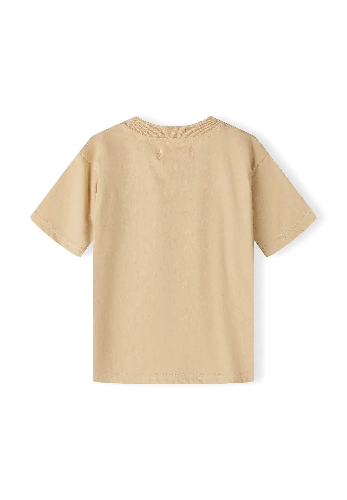 Minoti 42510 jogging sæt drenge sort beige broderi
