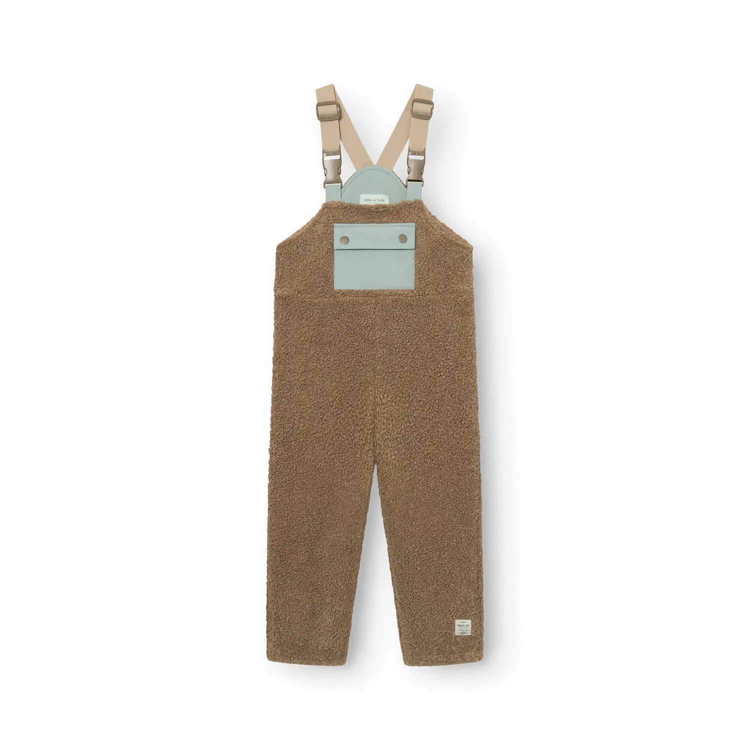 MINI A TURE MATAULON teddyfleece bukser seler blå