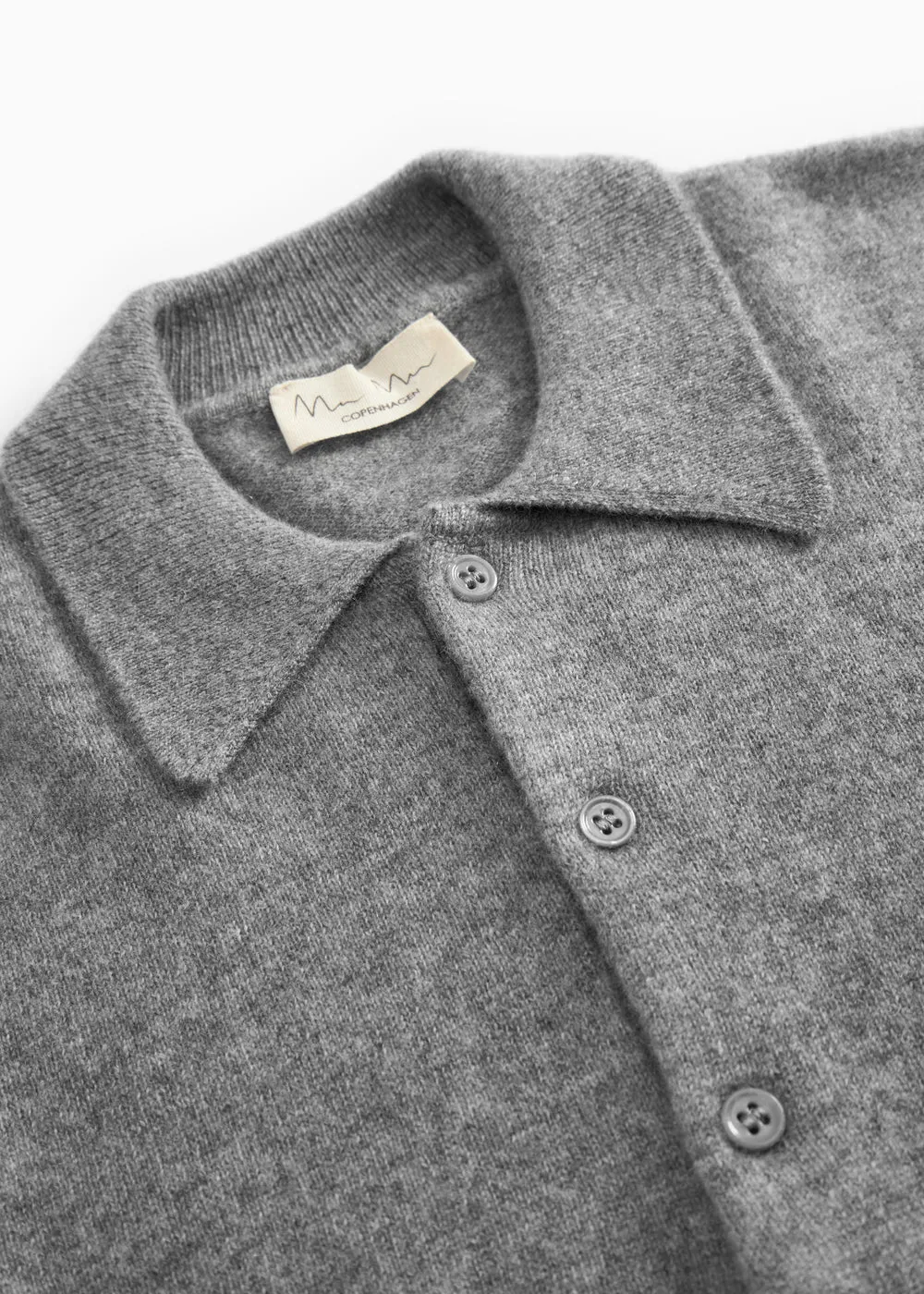 MarMar Teno Polo W polo Grey Mel kashmir