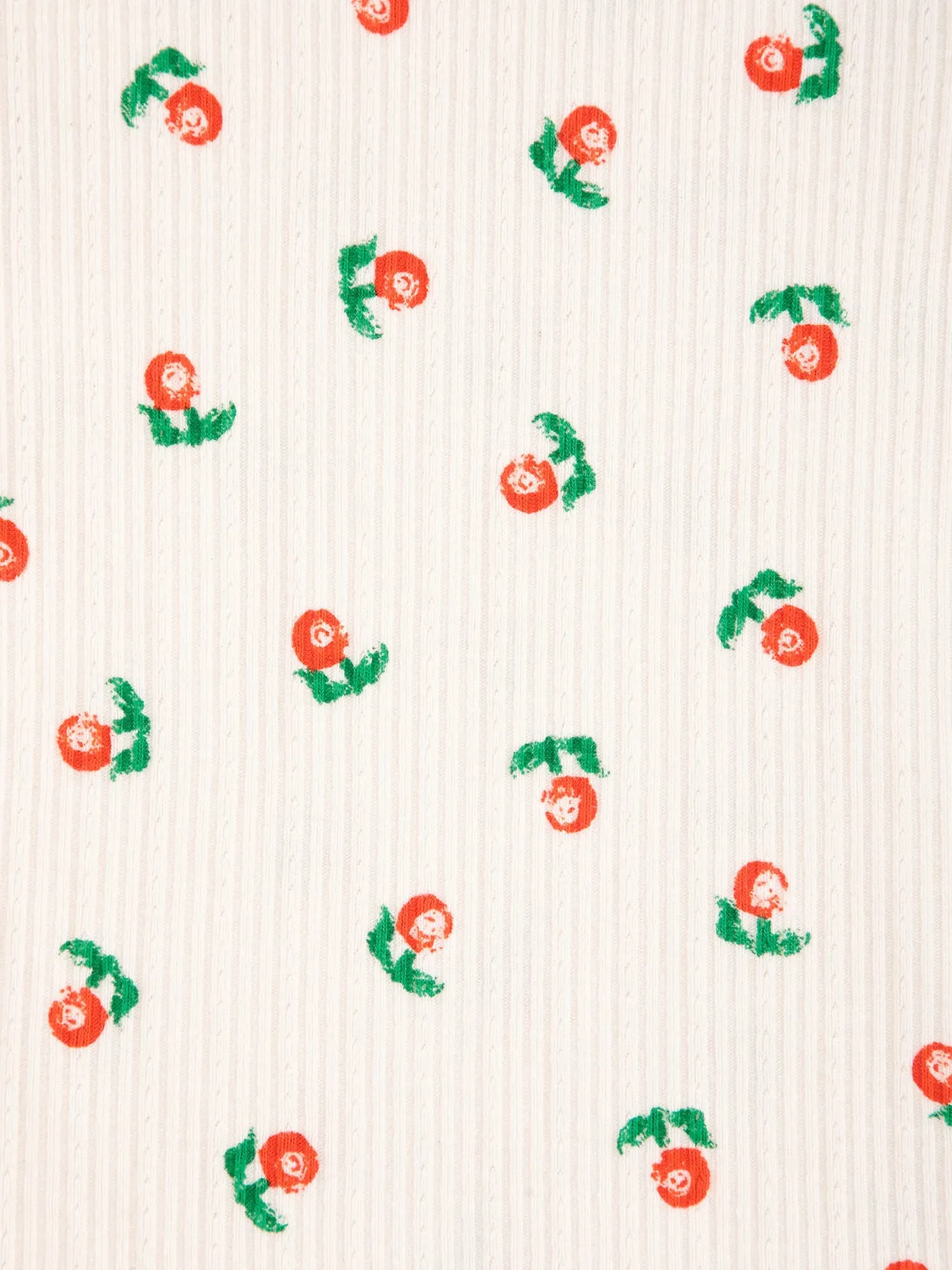 Bobo Choses Stamp Bloom T-shirt Offwhite baby bomuld