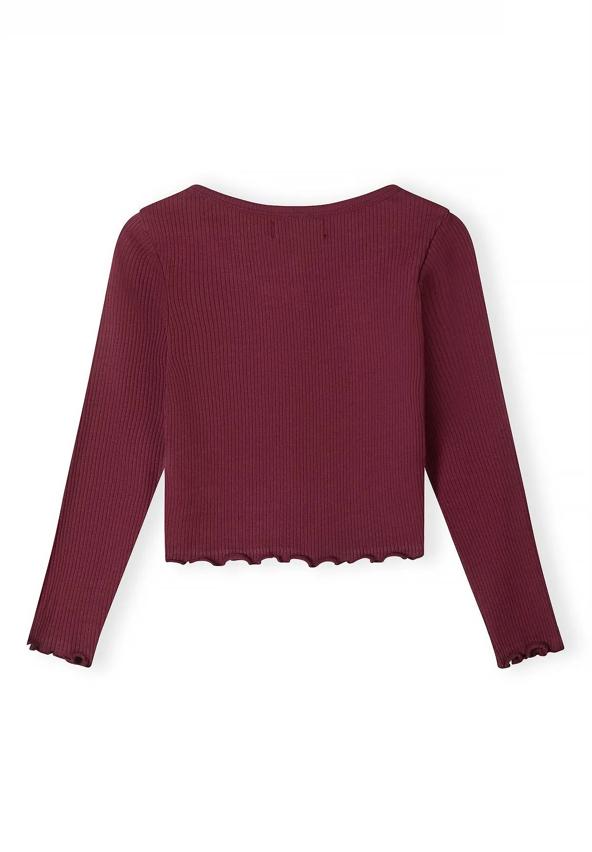 Minoti 45643 t-shirts piger 3-pak rib med knapper