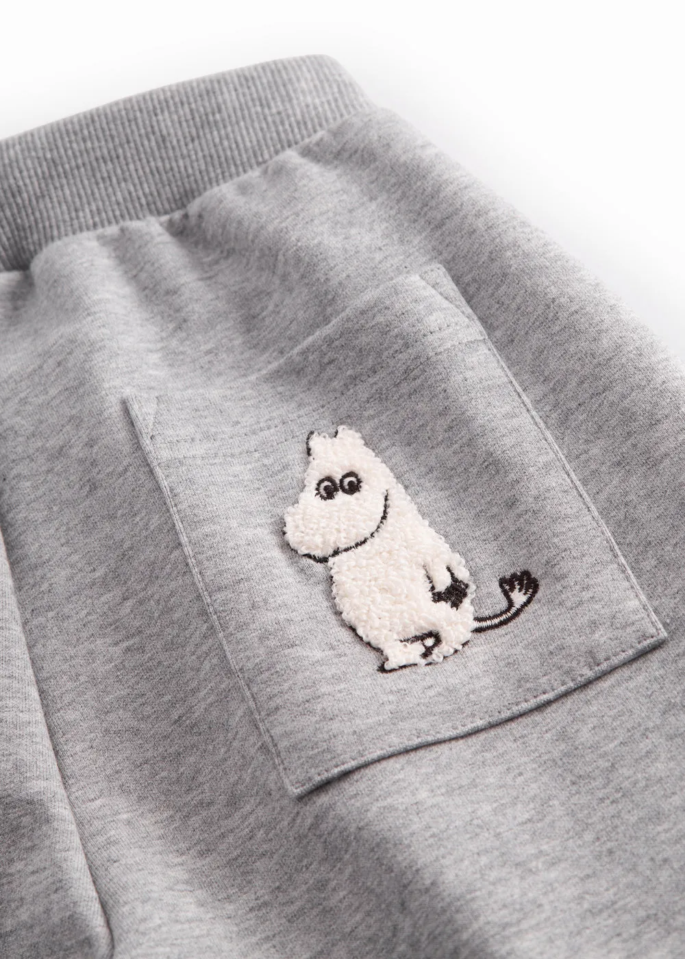 MarMar Pelon sweatbukser Moomin House løs børstet