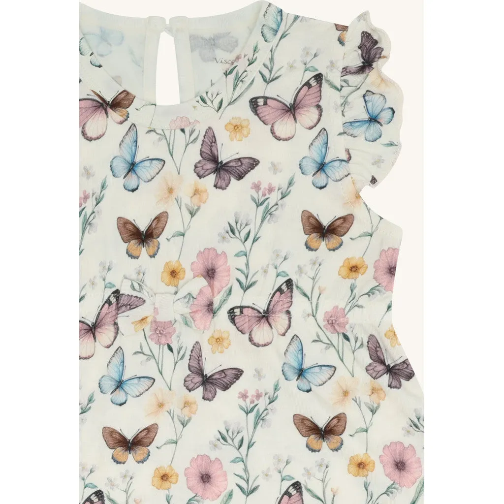 Hust & Claire Milu Butterfly nattøj Ivory