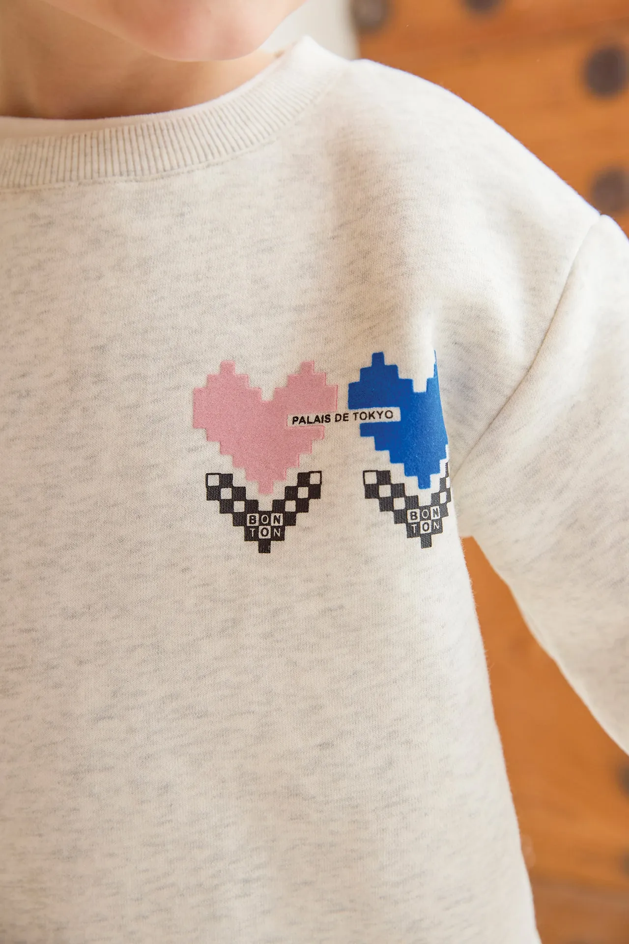 Bonton x Palais de Tokyo sweatshirt ternet bomuld