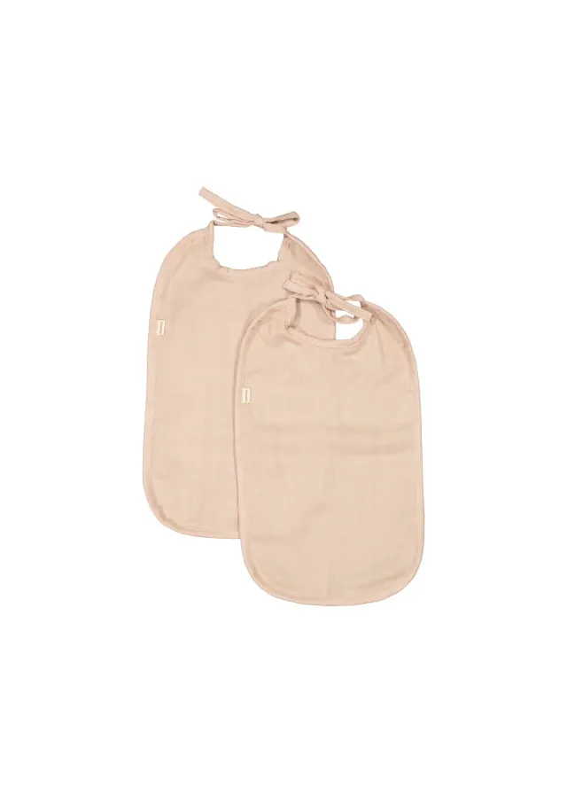 MarMar Bib Long hagesmæk Grey Sand 2-pak