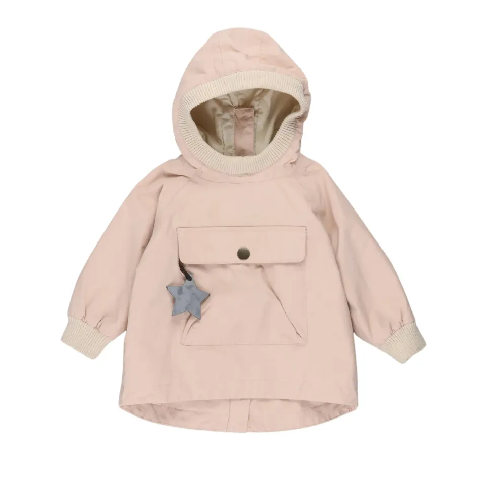 MINI A TURE Baby Wen vinteranorak Pale Mauve 9M brugt