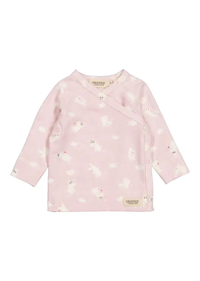 MarMar Tuti Wrap bluse Rose Moomin baby