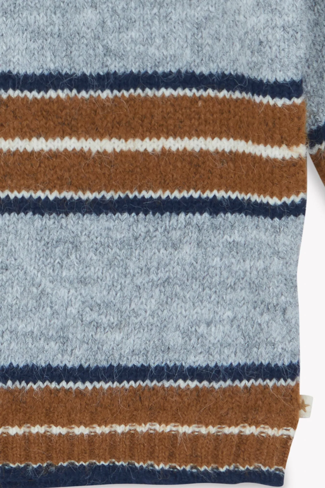 Bonton Milton Stripes pullover gråmeleret 2A