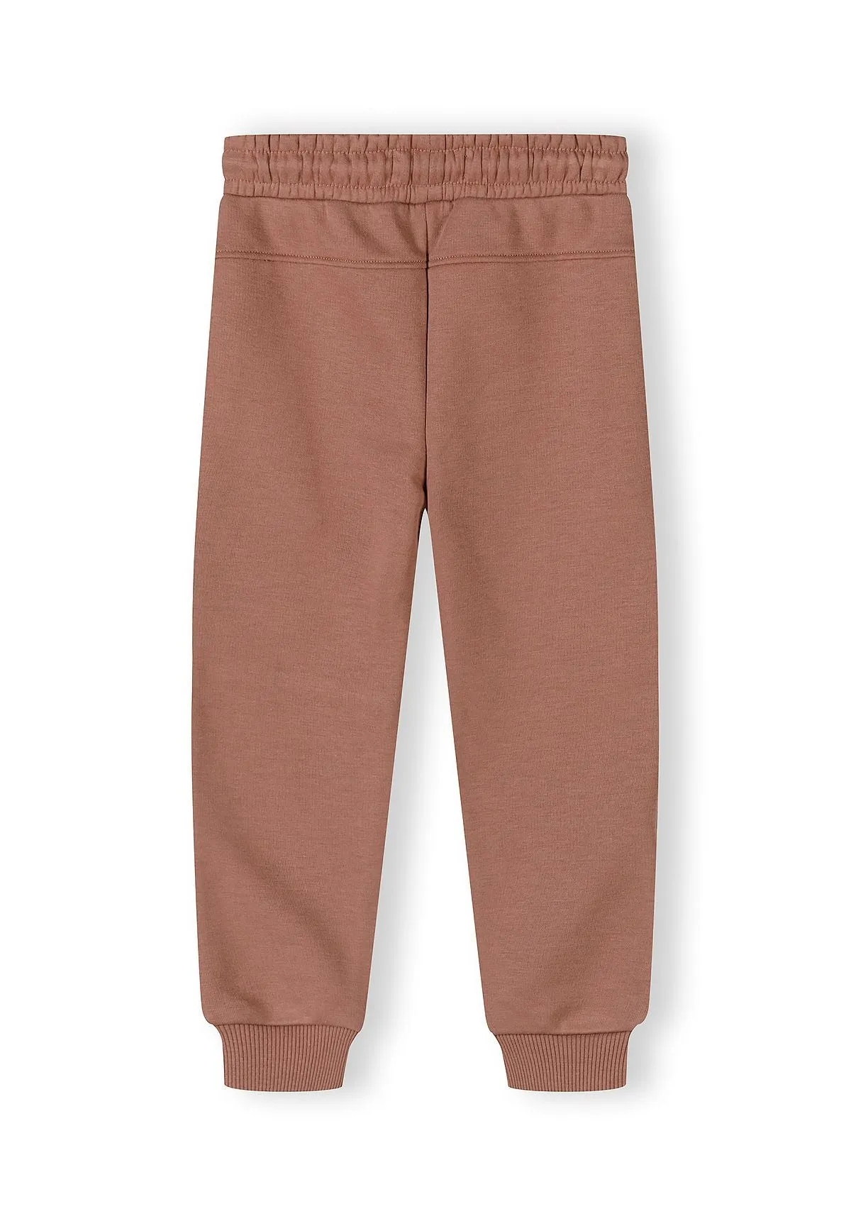 Minoti 44781 joggingtøj hoodie cognac bomuld