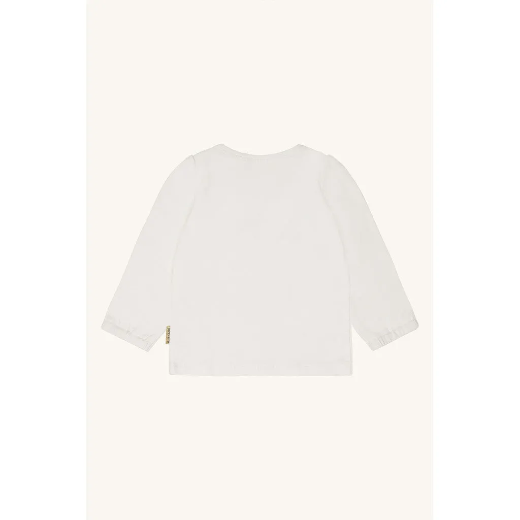 Hust & Claire HCAnna Friends bluse Ivory enhjørning
