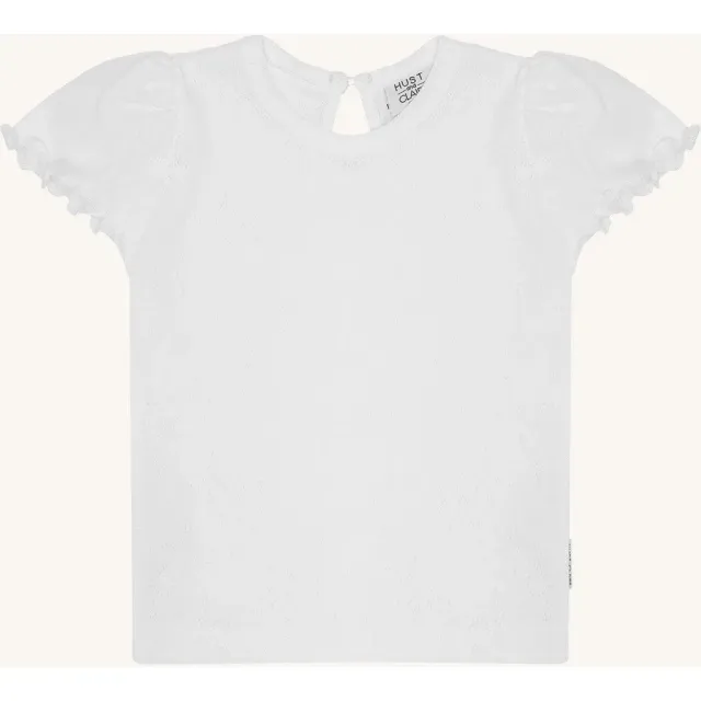 Hust & Claire HCAlma T-shirt Hvid Økologisk Bomuld