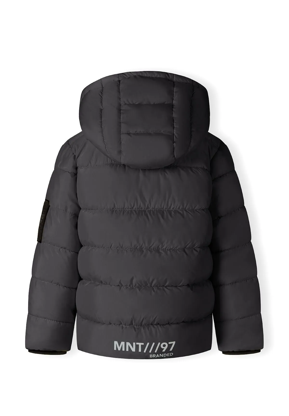 Minoti 45238 stepjakke til drenge sort grå