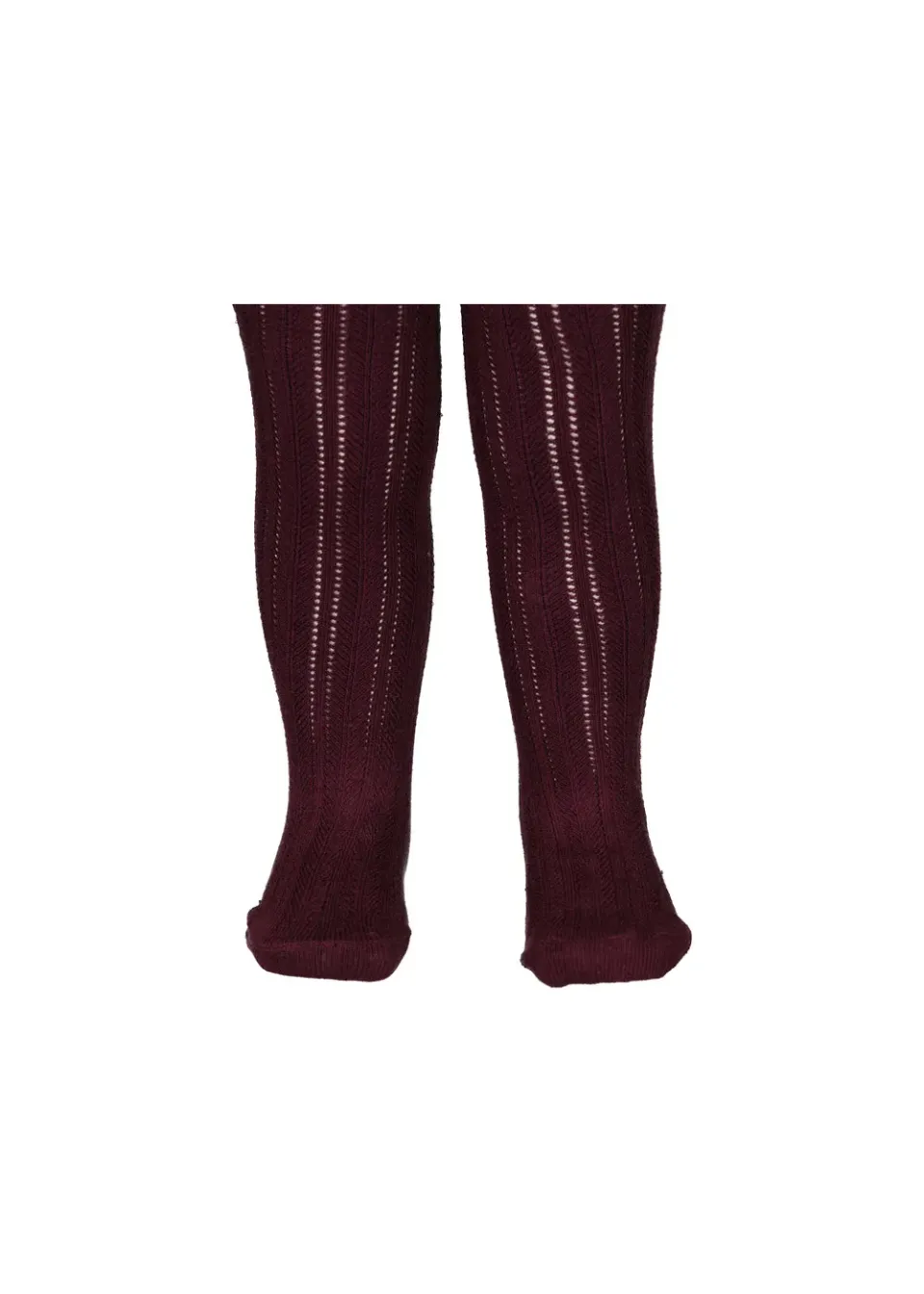 MarMar Tights Pointelle strømpebukser Deep Mulberry