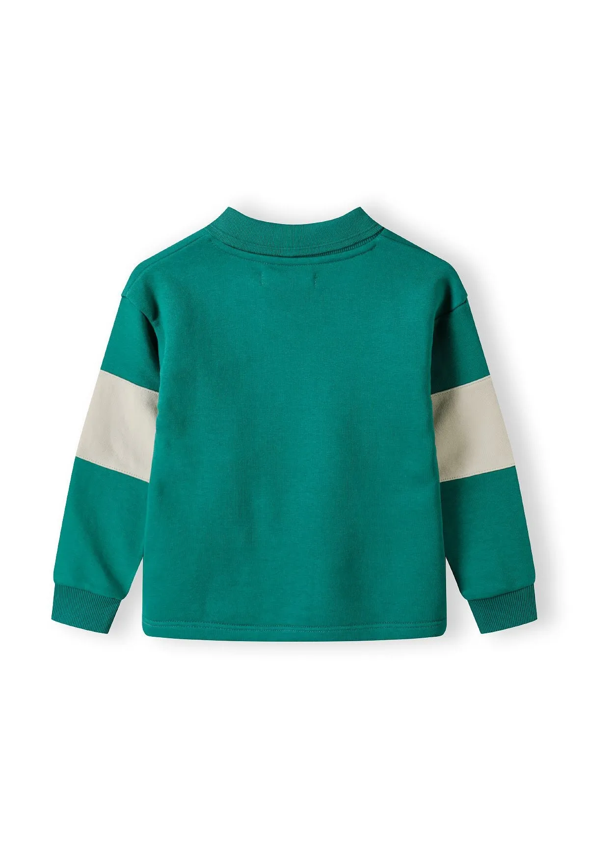 Minoti 42553 sweatshirt til drenge grøn polo
