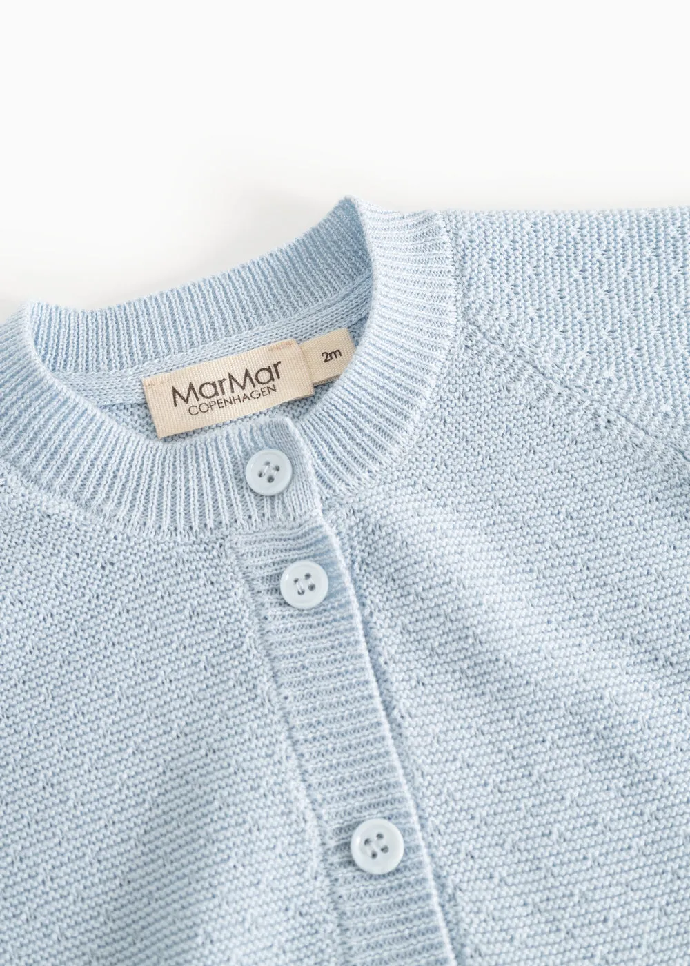 MarMar Copenhagen Taki Strik Cardigan Cerulean Sky