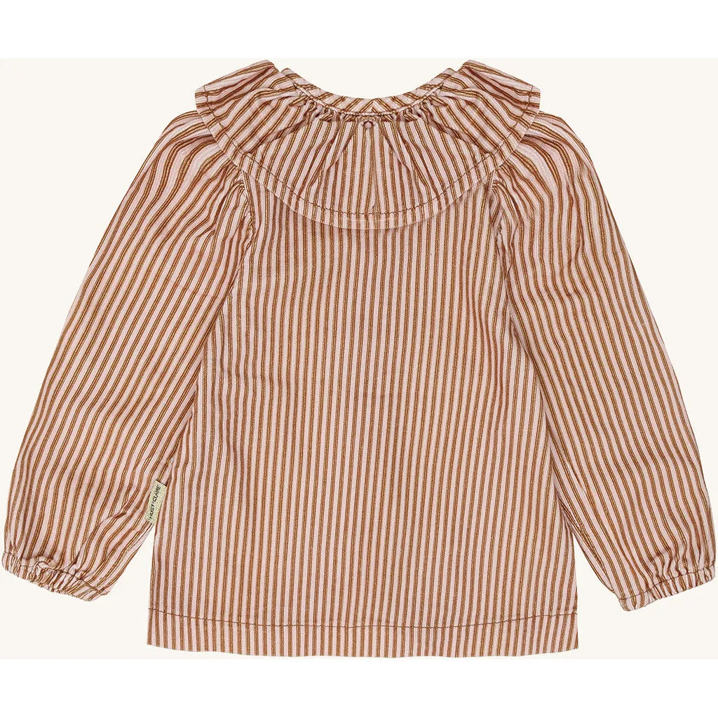 Hust & Claire Rosa YD bluse Chipmunk bomuld