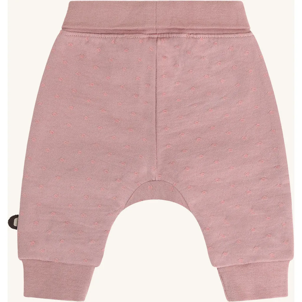 Hust & Claire HCGabe Dots joggingbukser Heather økologisk