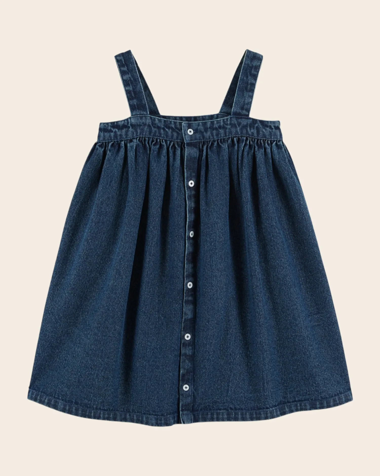 Emile et Ida selekjole denim blå smock