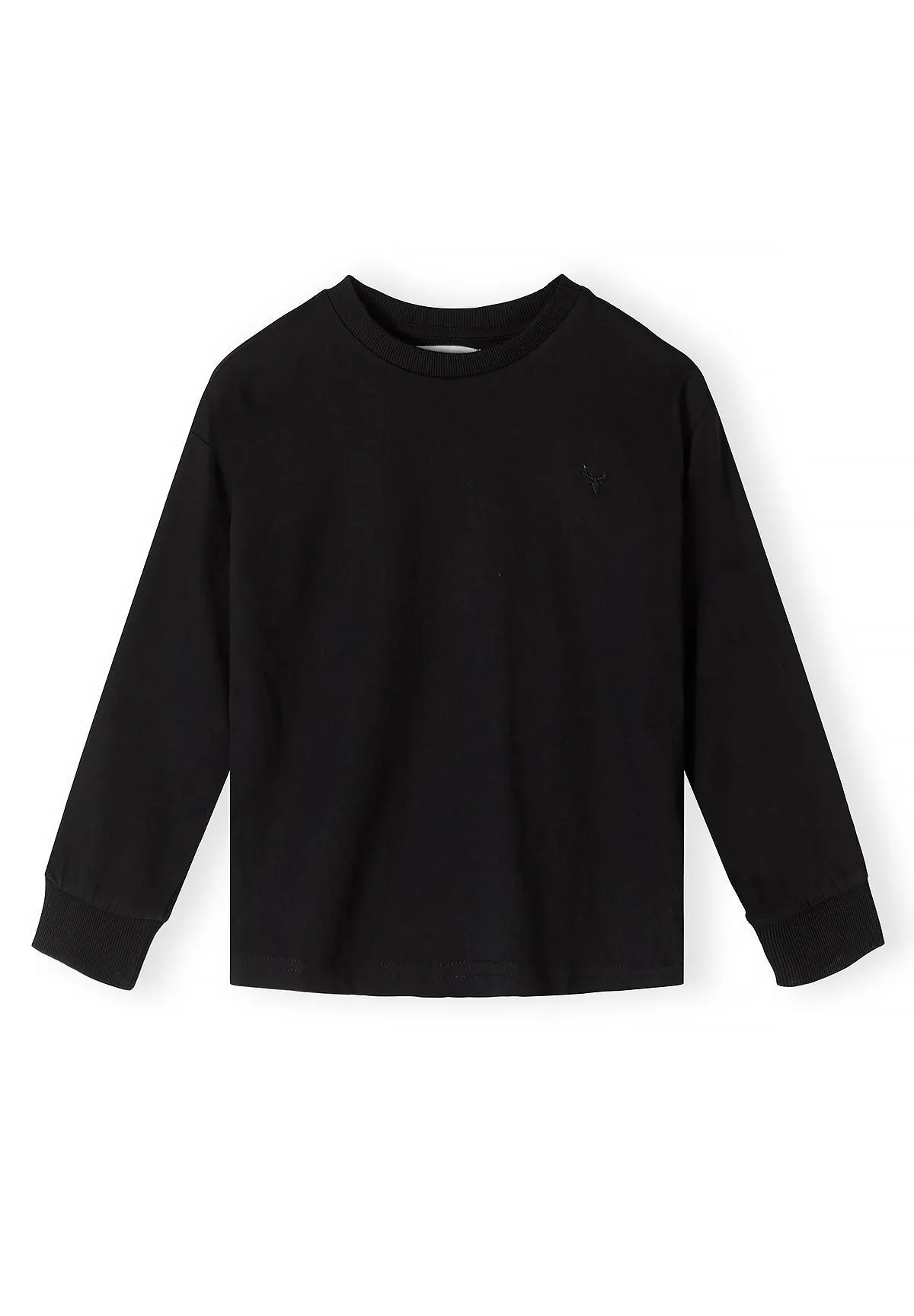 Minoti 45597 langærmet t-shirt 5-pak med hjort