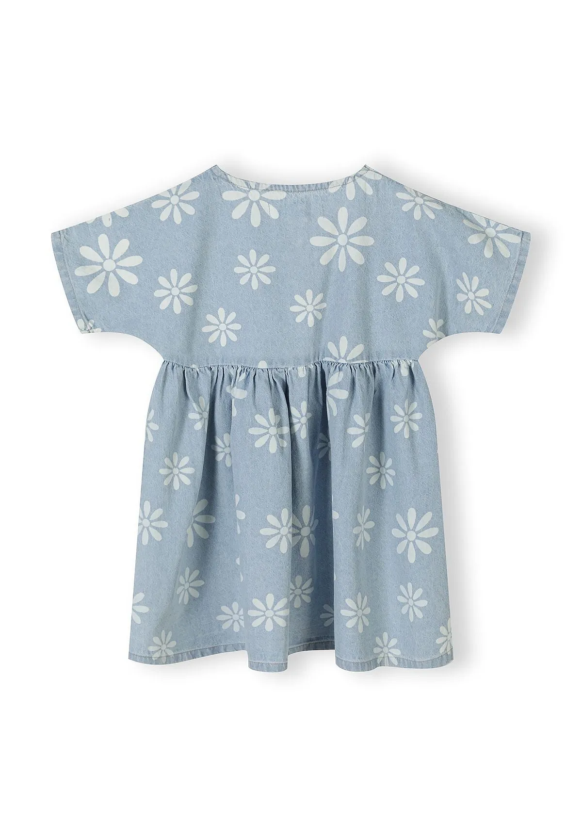 Minoti 44686 jerseykjole blå marguerit