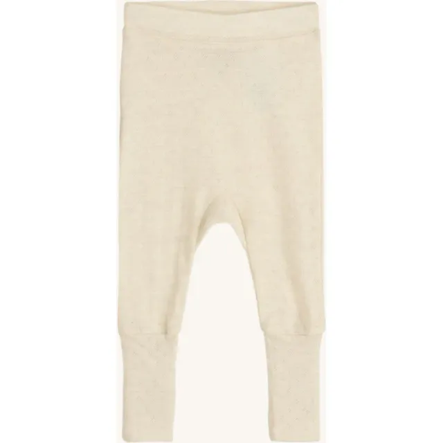Hust & Claire HCGils bukser Off White uld silke