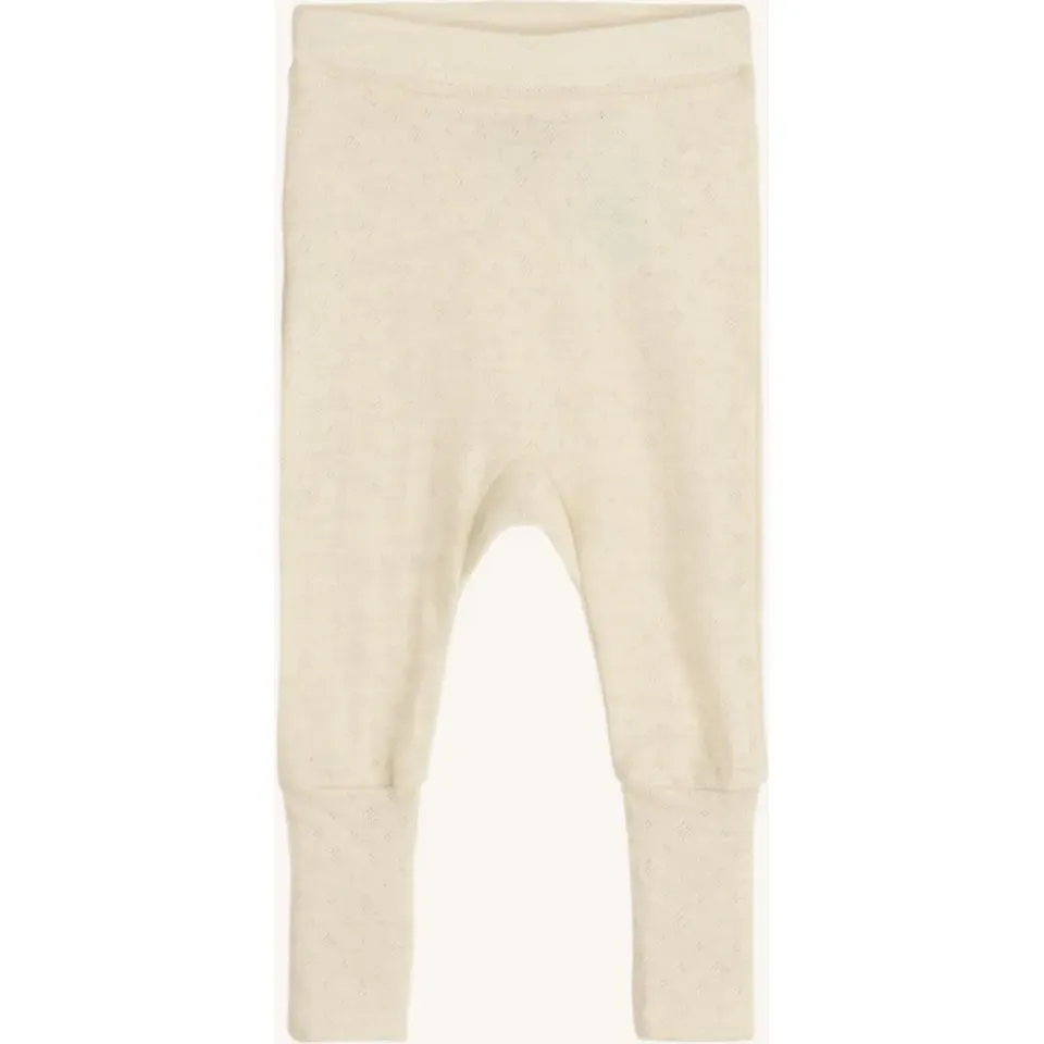 Hust & Claire HCGils bukser Off White uld silke